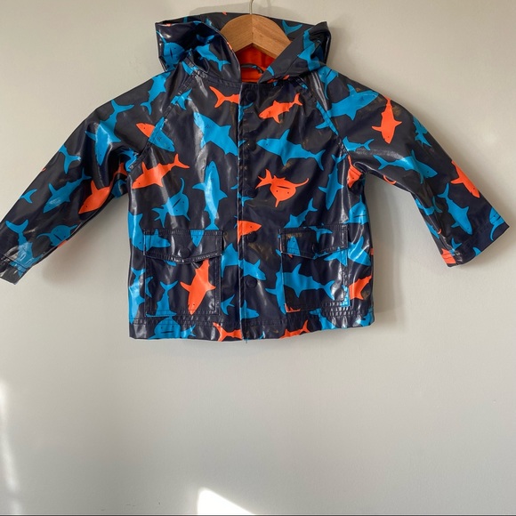 George kids blue orange shark raincoat
- 2T - Picture 2 of 15